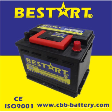 12V60ah Premium Quality Bestart Mf Vehicle Battery DIN 56030-Mf